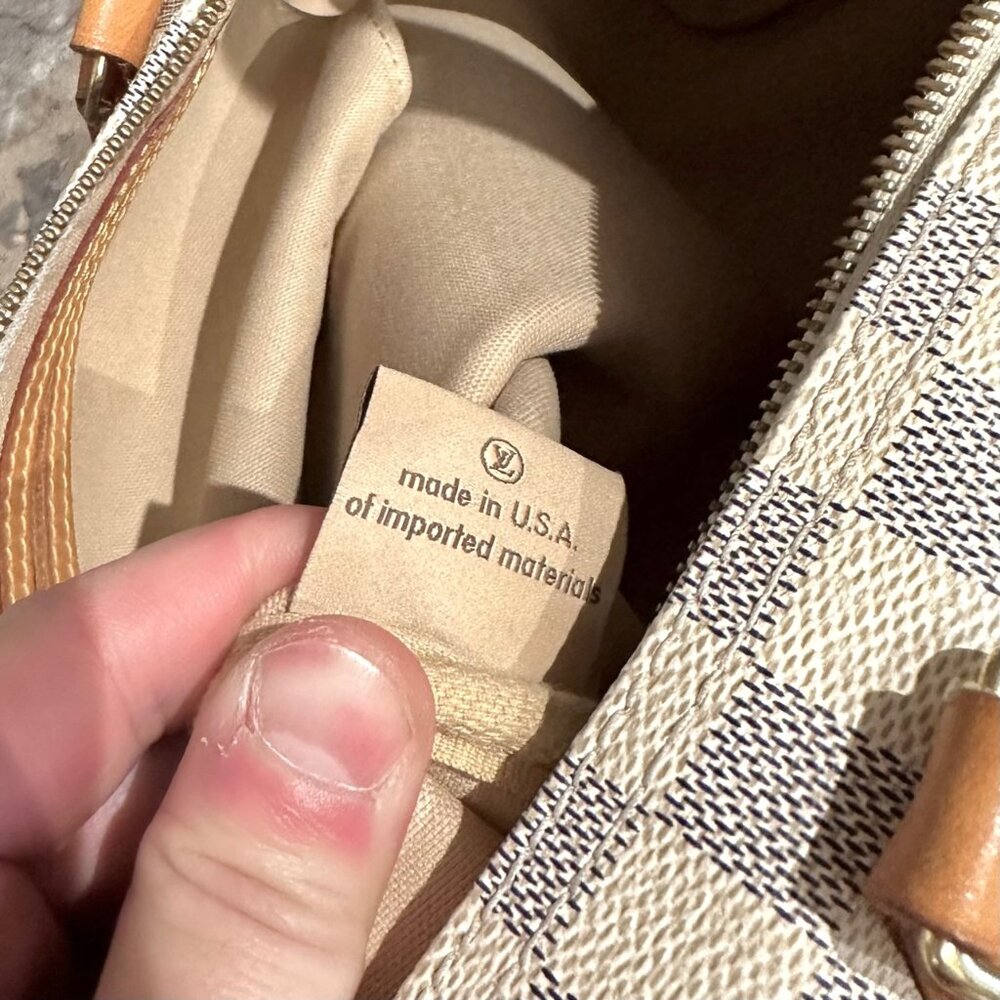 Louis Vuitton Damier Azur Speedy 35 Bag - Picture 14 of 16